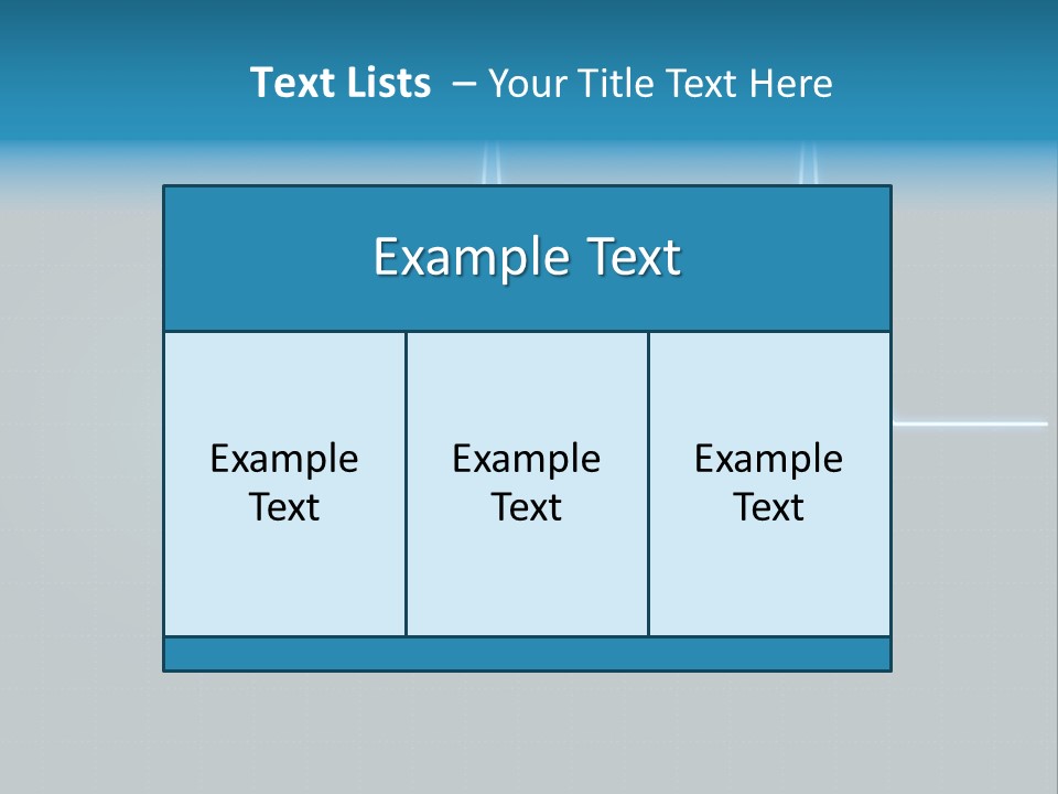 Ecg Graph Turquoise PowerPoint Template