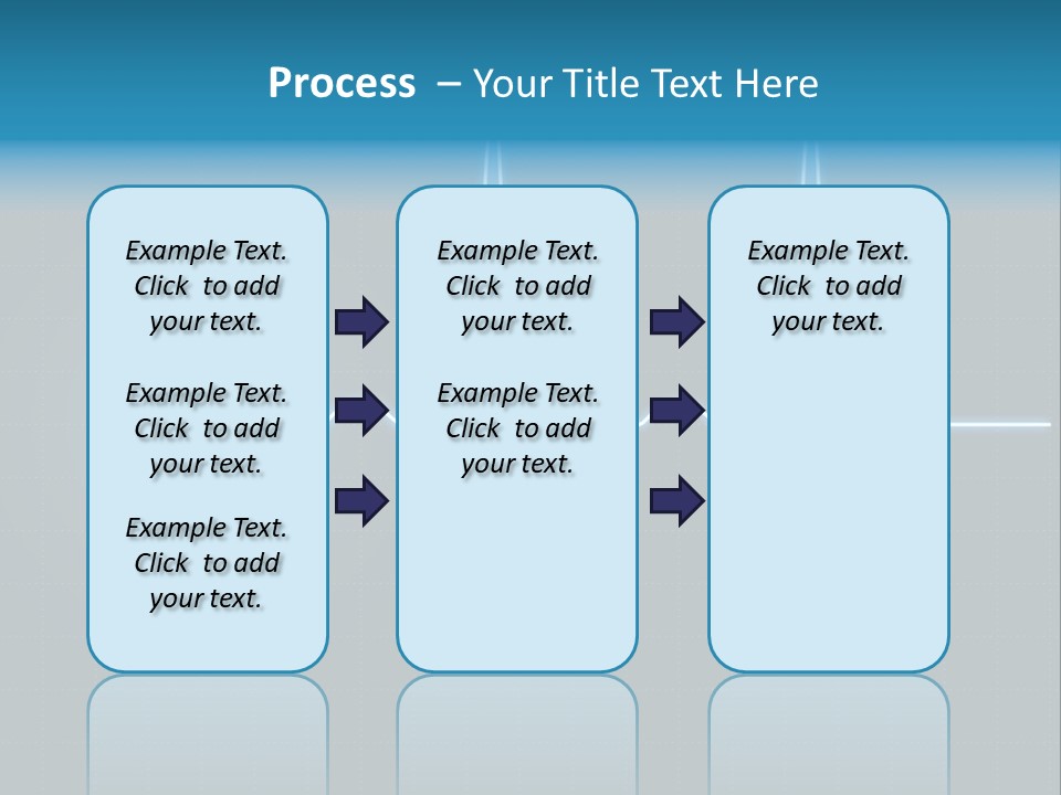 Ecg Graph Turquoise PowerPoint Template