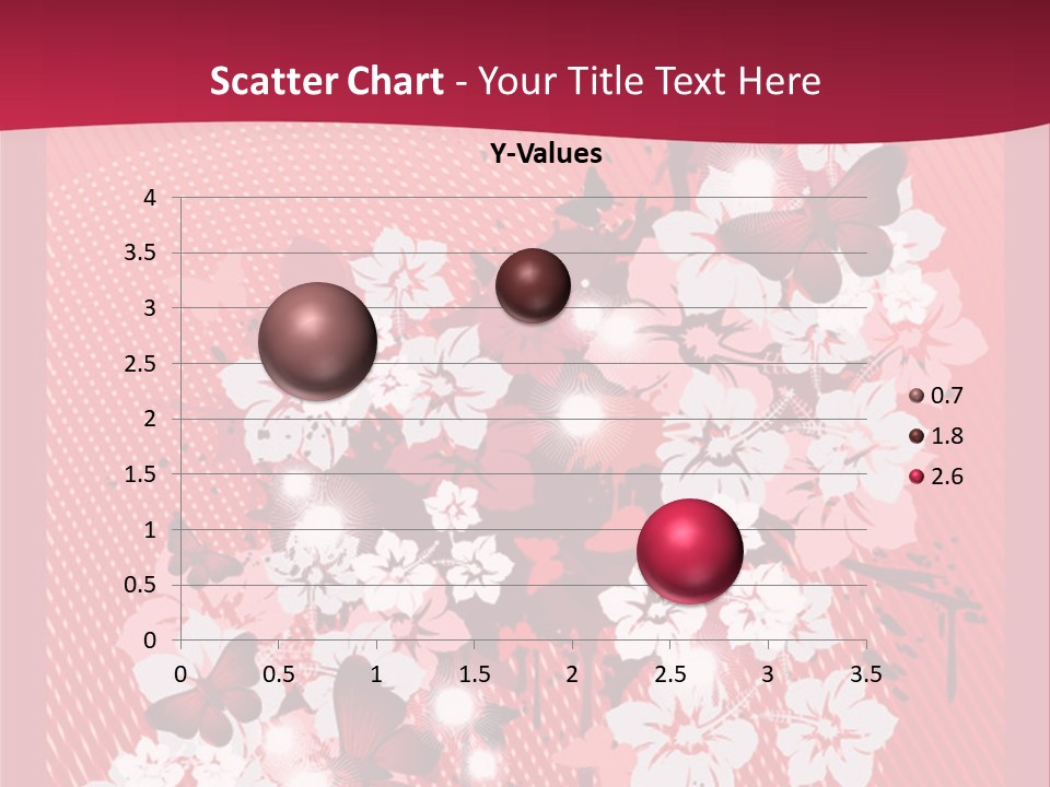 Tracery Art Flowers PowerPoint Template