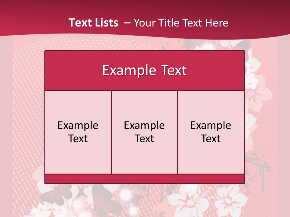 Tracery Art Flowers PowerPoint Template