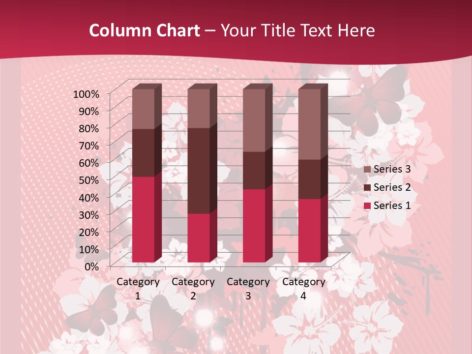 Tracery Art Flowers PowerPoint Template