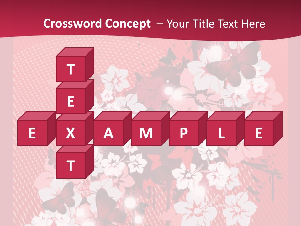 Tracery Art Flowers PowerPoint Template