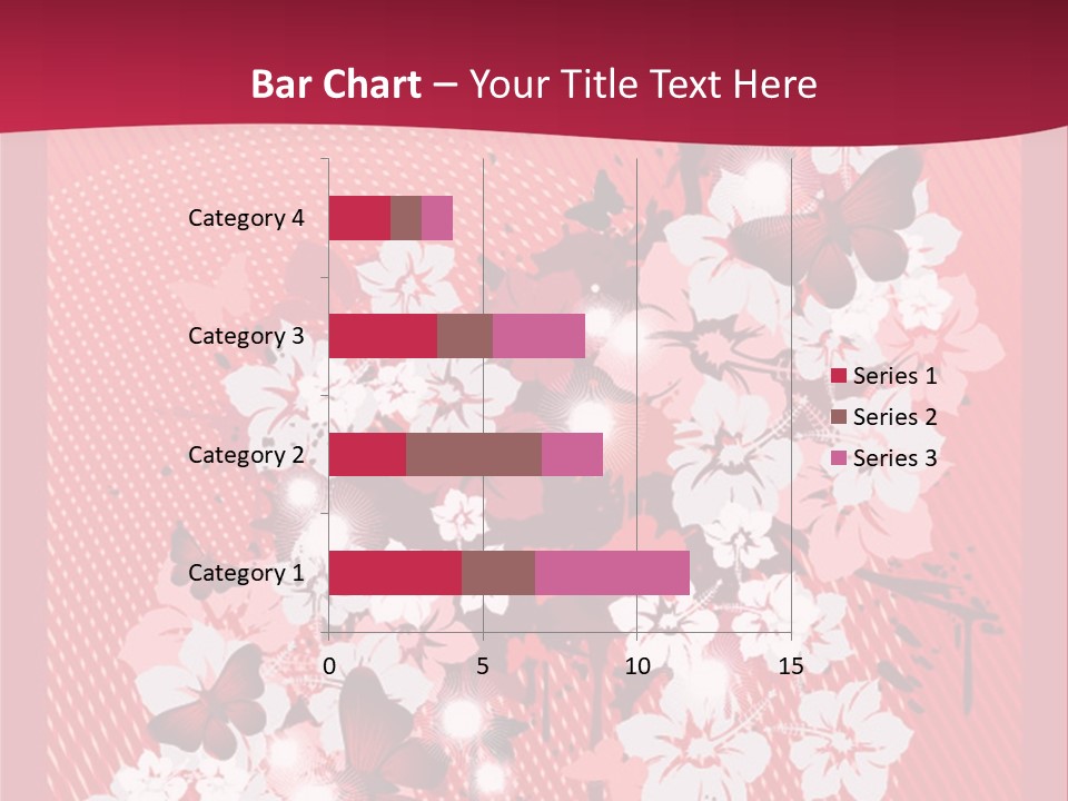 Tracery Art Flowers PowerPoint Template