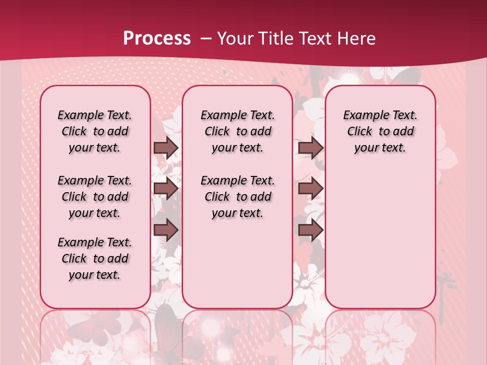 Tracery Art Flowers PowerPoint Template