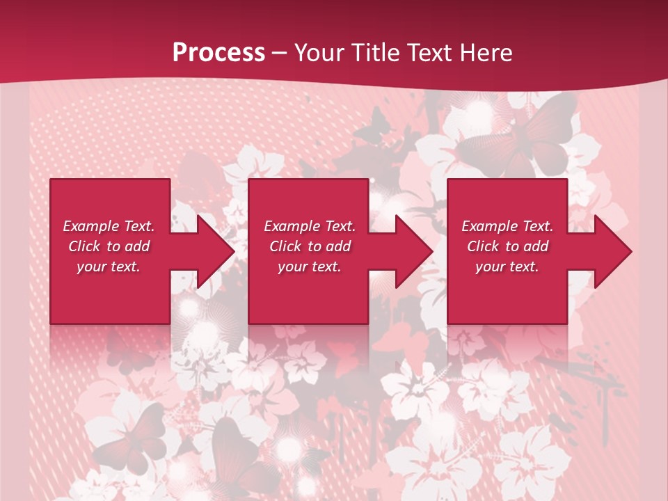 Tracery Art Flowers PowerPoint Template