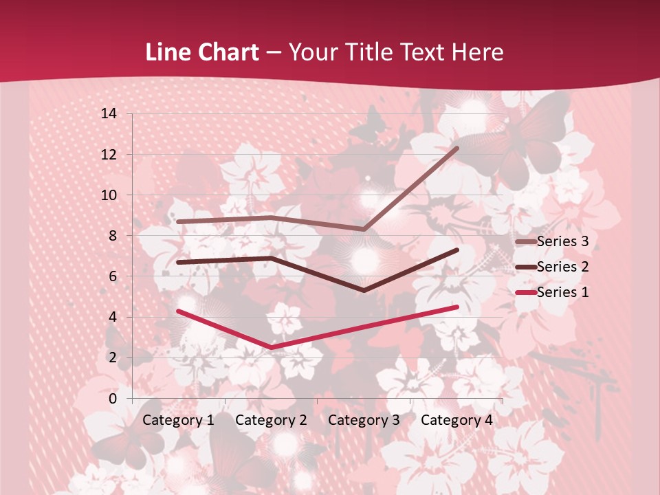 Tracery Art Flowers PowerPoint Template