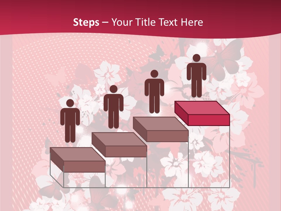 Tracery Art Flowers PowerPoint Template