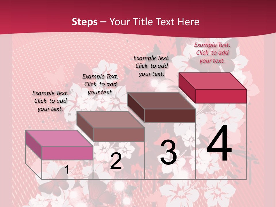 Tracery Art Flowers PowerPoint Template