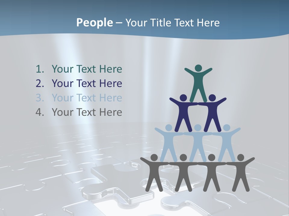 Cooperate Closeup Cutout PowerPoint Template