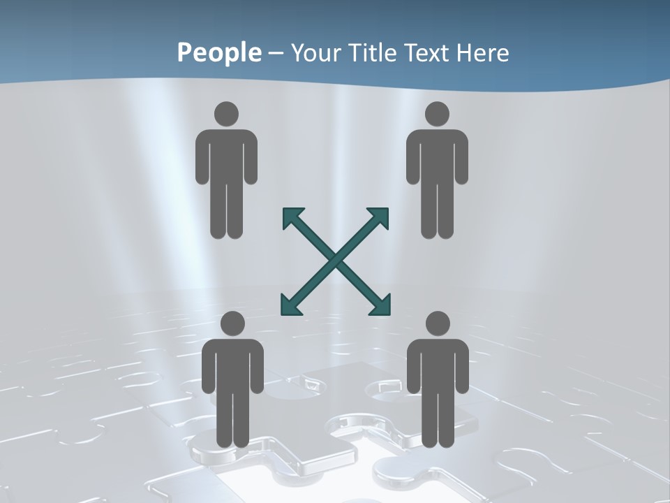 Cooperate Closeup Cutout PowerPoint Template