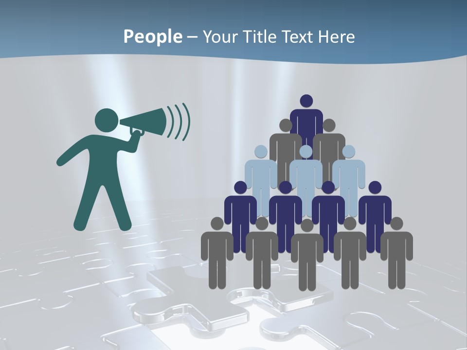 Cooperate Closeup Cutout PowerPoint Template