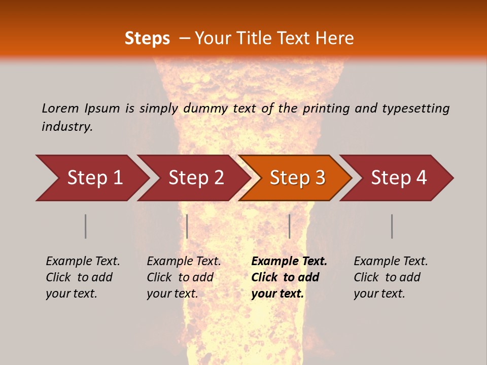 Pour Mill Blast PowerPoint Template
