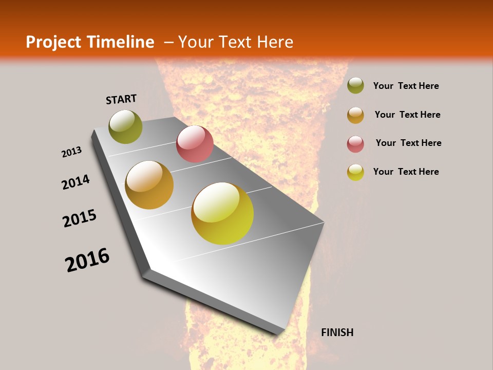 Pour Mill Blast PowerPoint Template