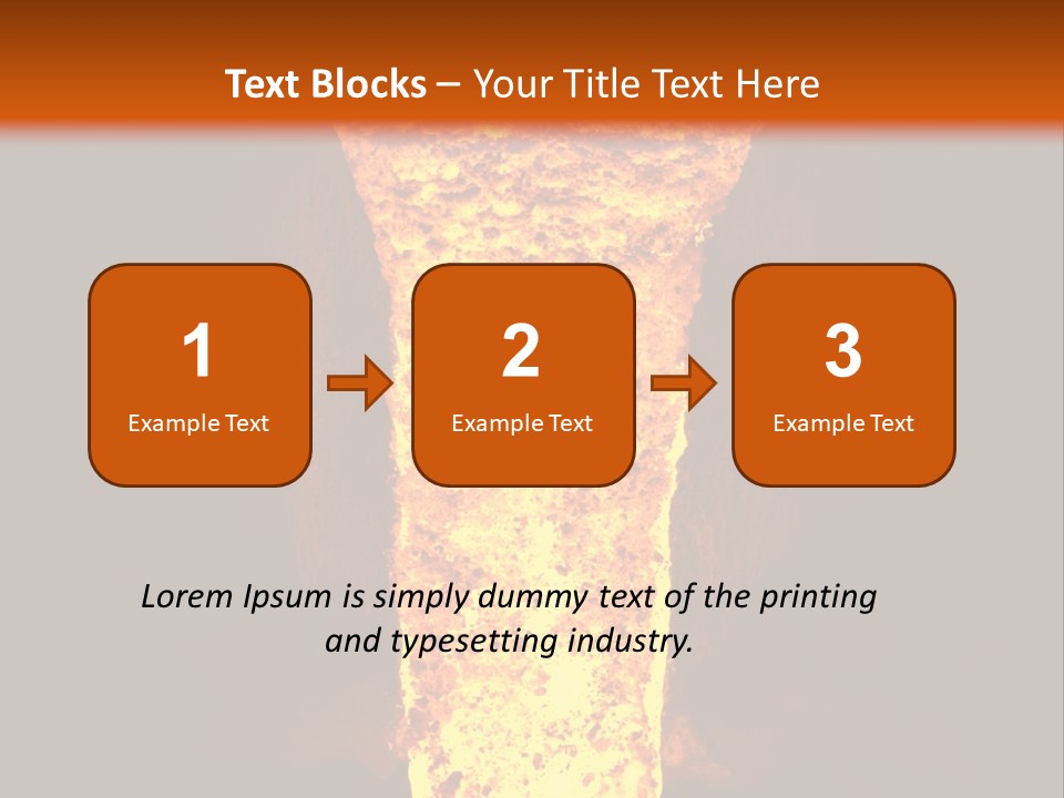 Pour Mill Blast PowerPoint Template