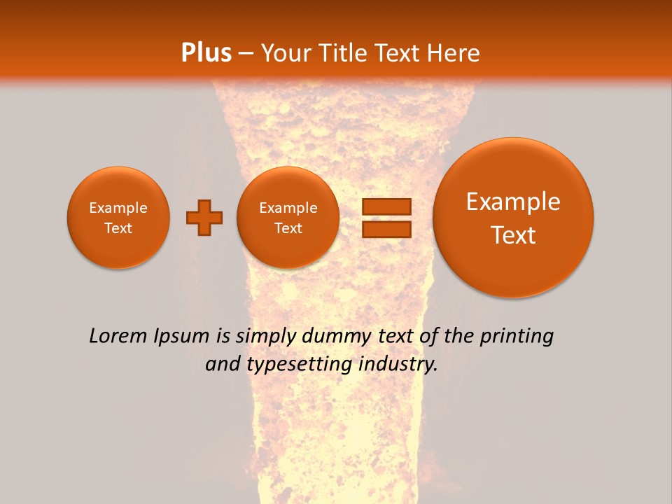 Pour Mill Blast PowerPoint Template