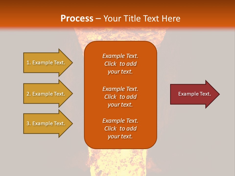 Pour Mill Blast PowerPoint Template