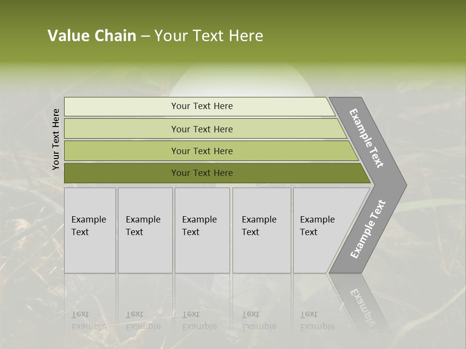 Woods Outdoors White PowerPoint Template