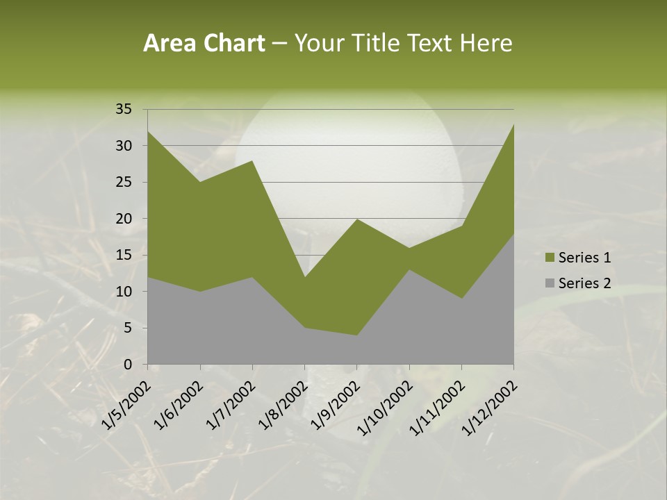 Woods Outdoors White PowerPoint Template