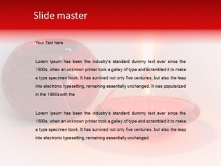 Candle Flame Light PowerPoint Template
