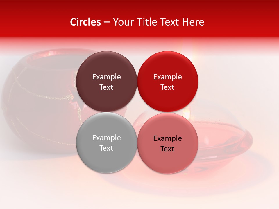 Candle Flame Light PowerPoint Template