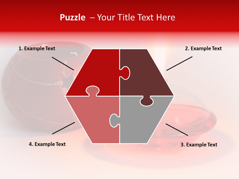 Candle Flame Light PowerPoint Template