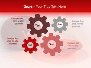 Candle Flame Light PowerPoint Template