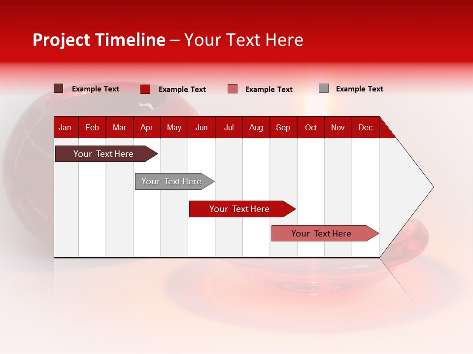 Candle Flame Light PowerPoint Template