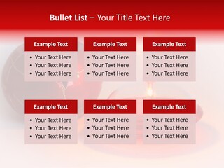 Candle Flame Light PowerPoint Template