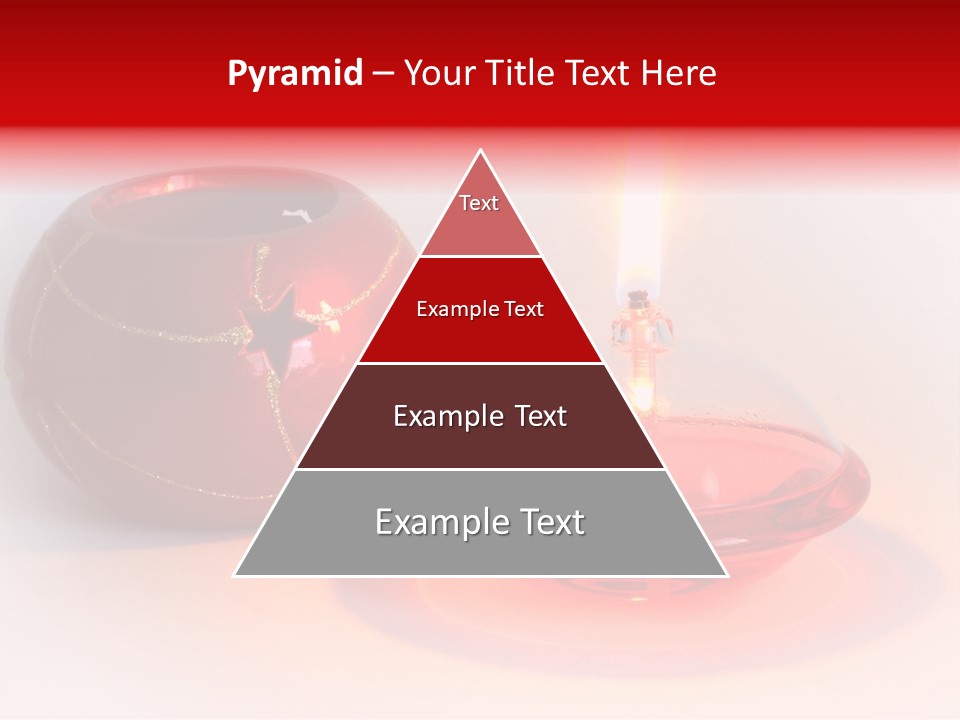 Candle Flame Light PowerPoint Template