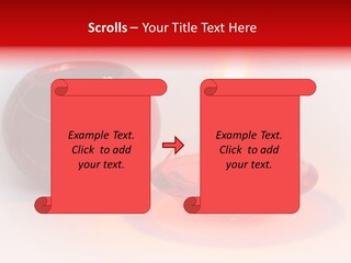 Candle Flame Light PowerPoint Template