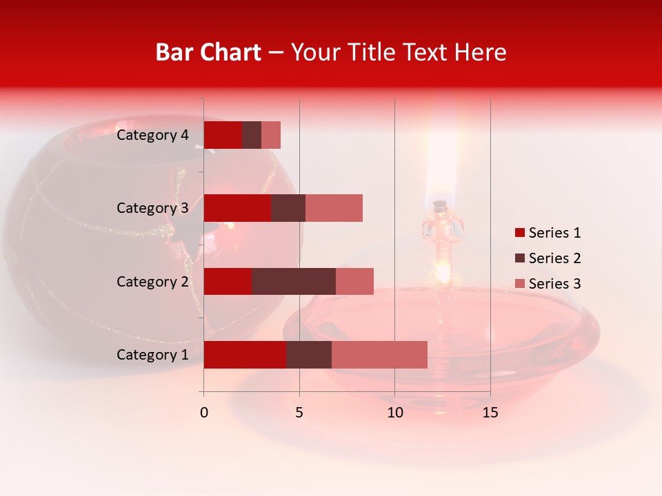 Candle Flame Light PowerPoint Template