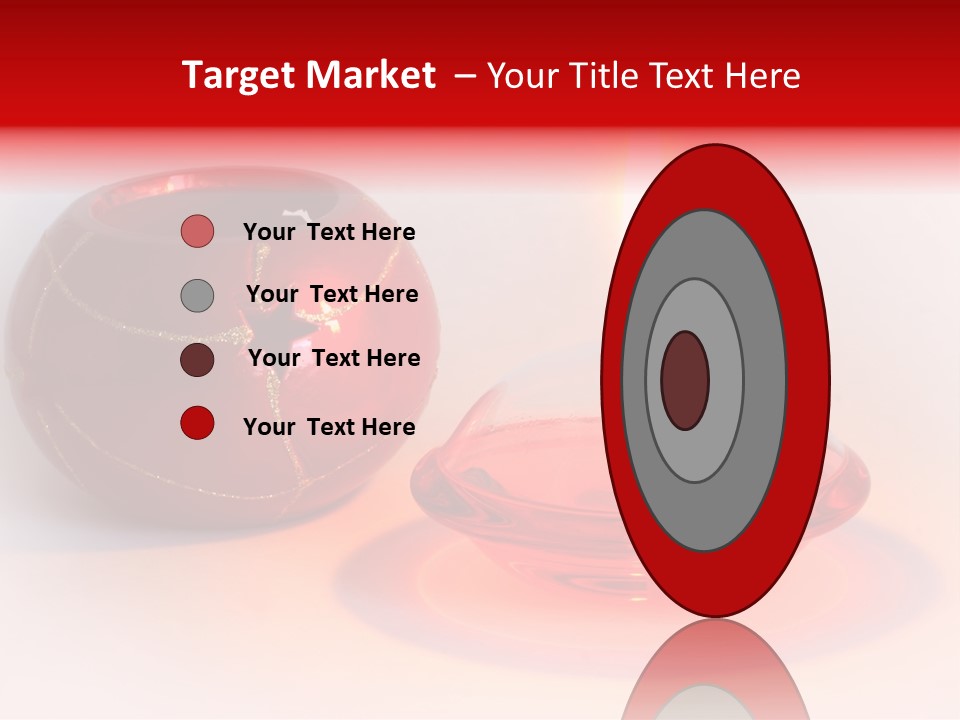 Candle Flame Light PowerPoint Template