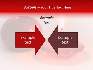 Candle Flame Light PowerPoint Template