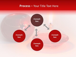 Candle Flame Light PowerPoint Template