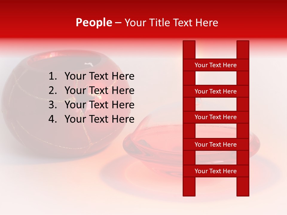 Candle Flame Light PowerPoint Template