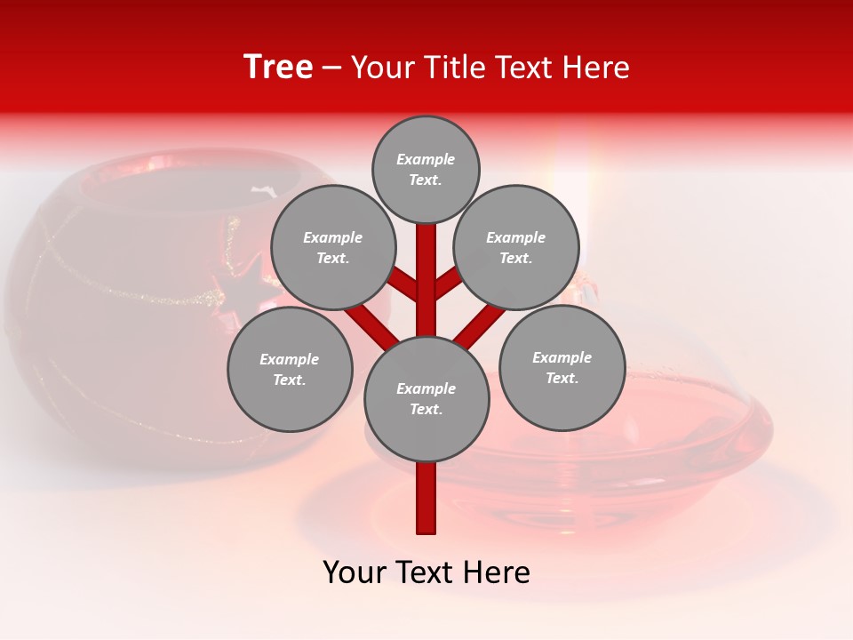 Candle Flame Light PowerPoint Template