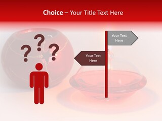 Candle Flame Light PowerPoint Template