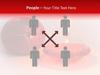 Candle Flame Light PowerPoint Template