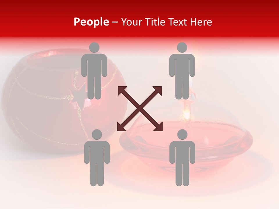 Candle Flame Light PowerPoint Template
