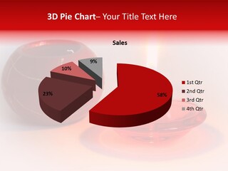 Candle Flame Light PowerPoint Template