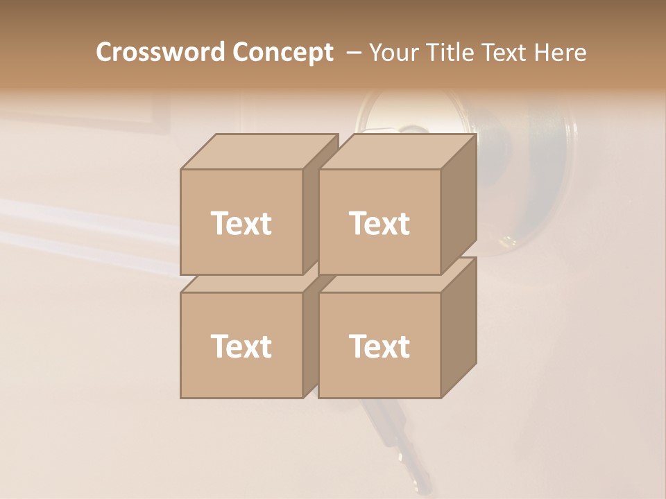 Safety Beginning Door PowerPoint Template