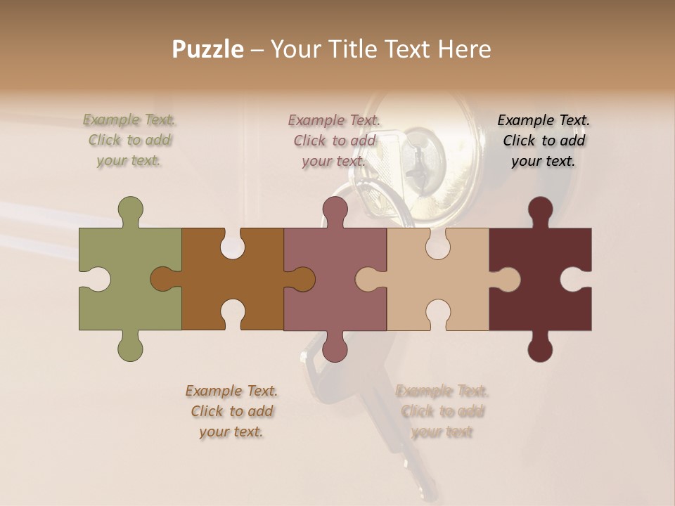 Safety Beginning Door PowerPoint Template