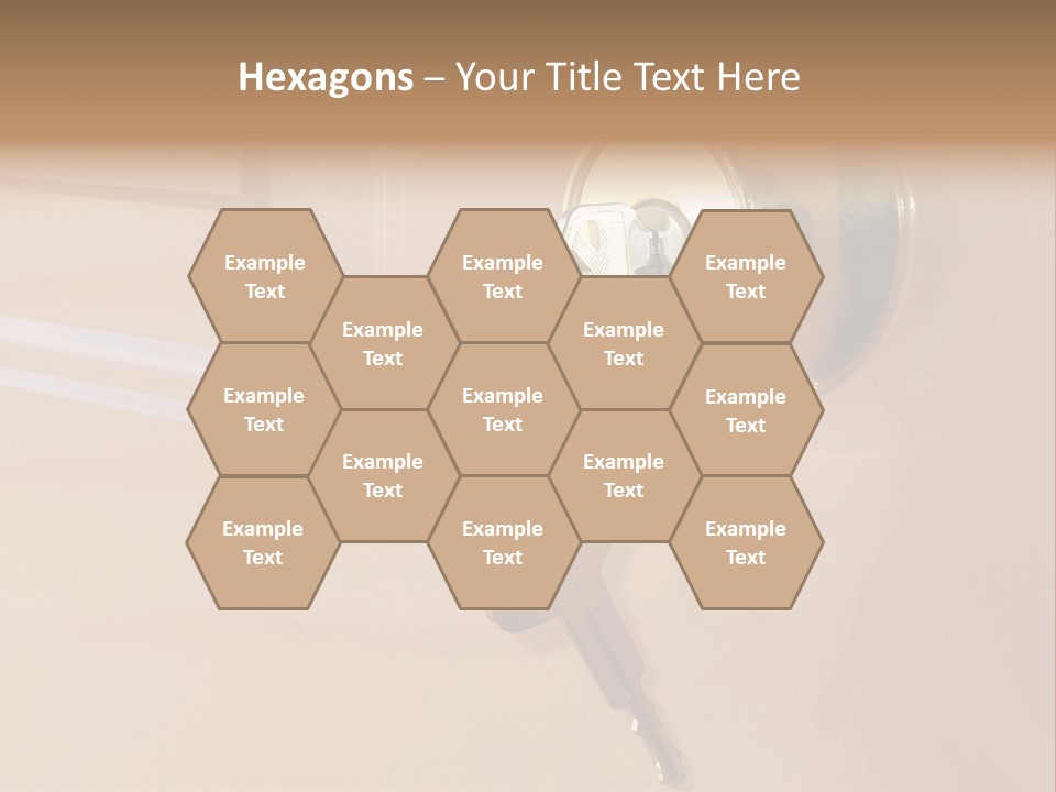 Safety Beginning Door PowerPoint Template