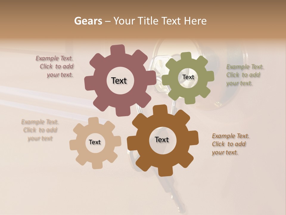 Safety Beginning Door PowerPoint Template