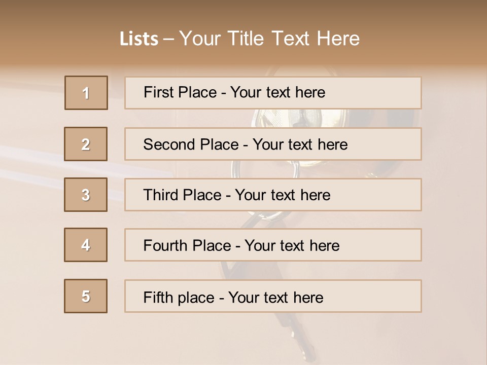 Safety Beginning Door PowerPoint Template