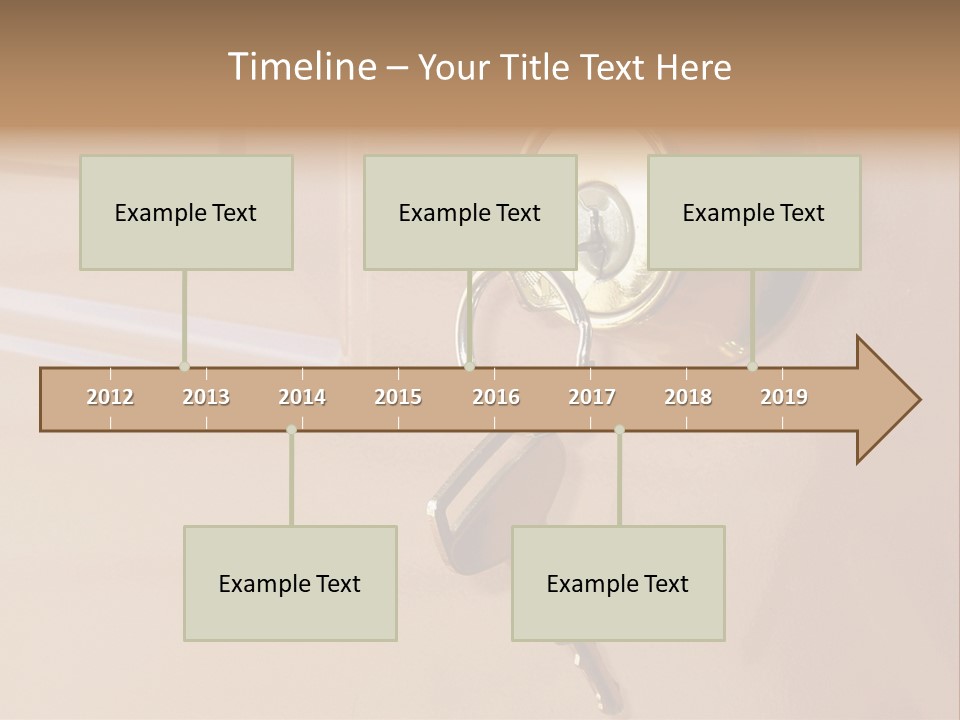 Safety Beginning Door PowerPoint Template