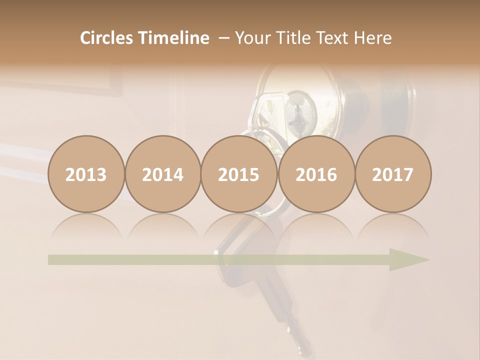 Safety Beginning Door PowerPoint Template