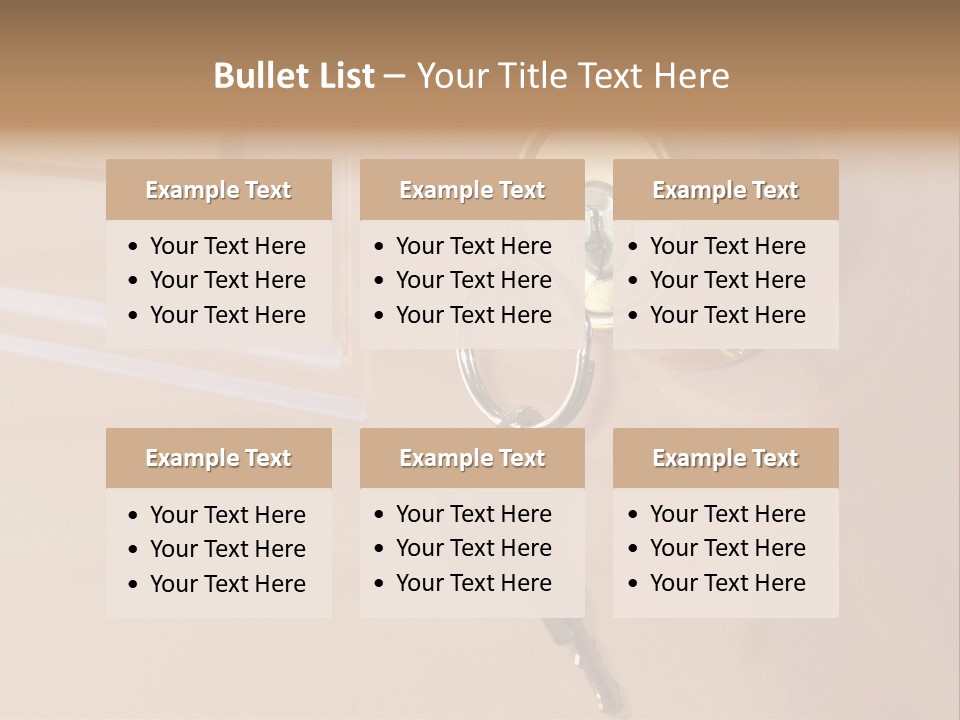 Safety Beginning Door PowerPoint Template