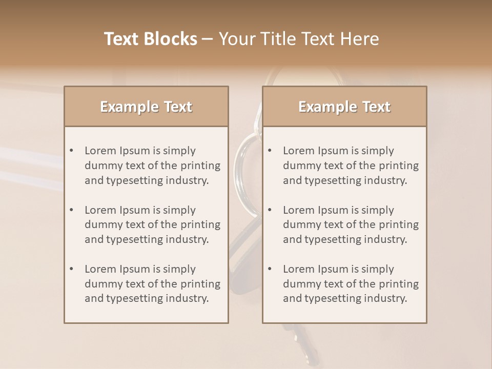 Safety Beginning Door PowerPoint Template