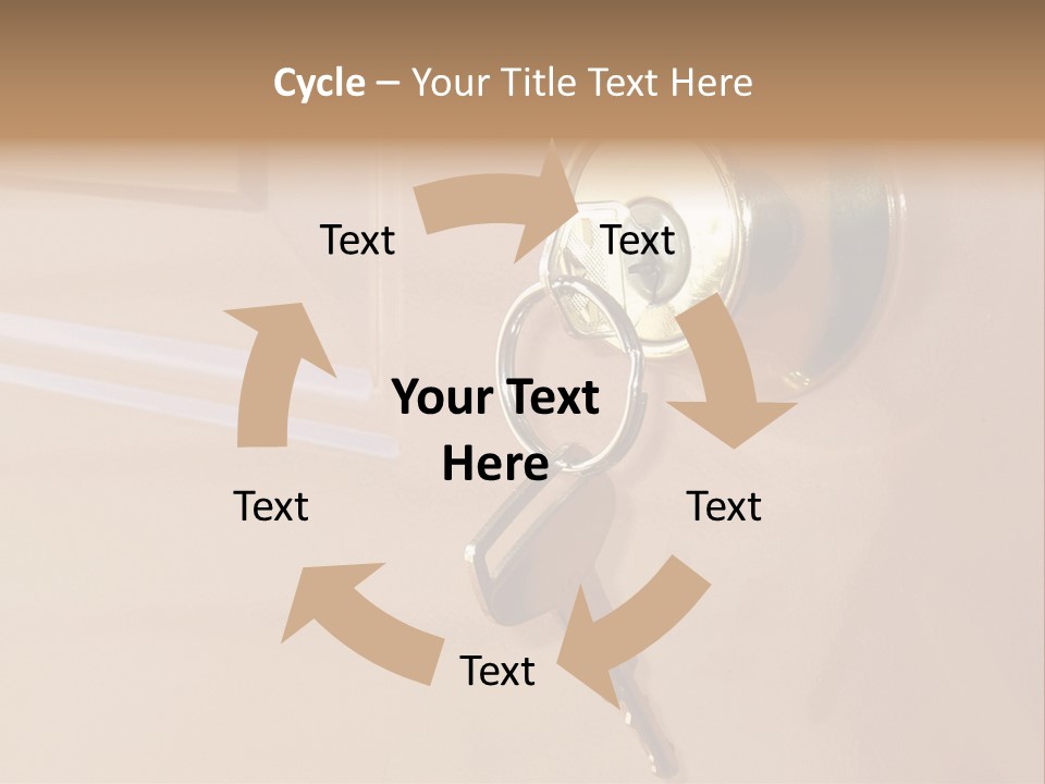Safety Beginning Door PowerPoint Template
